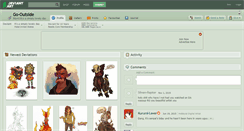 Desktop Screenshot of go-outside.deviantart.com