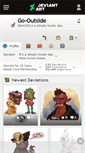 Mobile Screenshot of go-outside.deviantart.com