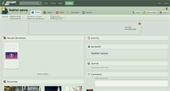 Desktop Screenshot of feather-zanna.deviantart.com