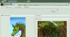 Desktop Screenshot of dragon-starr.deviantart.com