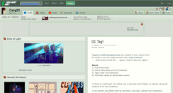 Desktop Screenshot of clang55.deviantart.com