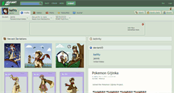 Desktop Screenshot of keivu.deviantart.com