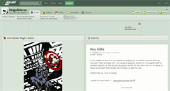 Desktop Screenshot of kingofthieves.deviantart.com