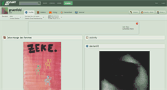 Desktop Screenshot of gruenfeld.deviantart.com