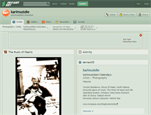 Tablet Screenshot of karlmustdie.deviantart.com