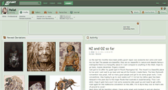 Desktop Screenshot of pallat.deviantart.com