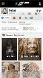 Mobile Screenshot of pallat.deviantart.com