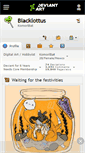 Mobile Screenshot of blacklottus.deviantart.com