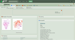 Desktop Screenshot of nehemya.deviantart.com