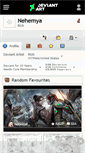 Mobile Screenshot of nehemya.deviantart.com