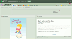 Desktop Screenshot of fyedfluorite.deviantart.com