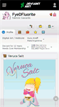 Mobile Screenshot of fyedfluorite.deviantart.com