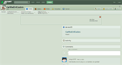 Desktop Screenshot of carltheevilcockro.deviantart.com