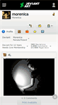 Mobile Screenshot of morenica.deviantart.com