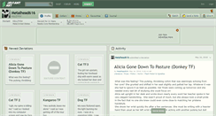 Desktop Screenshot of metalhead616.deviantart.com