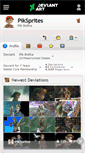 Mobile Screenshot of piksprites.deviantart.com