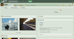 Desktop Screenshot of e-felix.deviantart.com