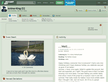 Tablet Screenshot of anime-king-zi2.deviantart.com
