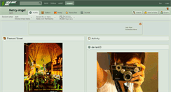 Desktop Screenshot of mercy-angel.deviantart.com