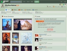 Tablet Screenshot of nikulina-helena.deviantart.com