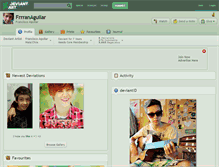 Tablet Screenshot of frrranaguilar.deviantart.com