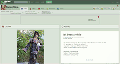 Desktop Screenshot of fantasyninja.deviantart.com