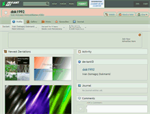 Tablet Screenshot of dok1992.deviantart.com