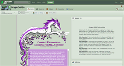 Desktop Screenshot of dragonguild.deviantart.com