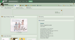 Desktop Screenshot of iliekpie.deviantart.com