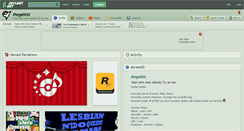 Desktop Screenshot of megamist.deviantart.com