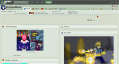 Desktop Screenshot of decorateddonut.deviantart.com