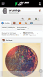Mobile Screenshot of orumi-ga.deviantart.com