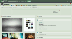 Desktop Screenshot of digitalsoft.deviantart.com