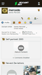 Mobile Screenshot of mercedo.deviantart.com