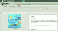 Desktop Screenshot of nessstar3000.deviantart.com