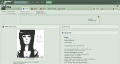 Desktop Screenshot of elitia.deviantart.com