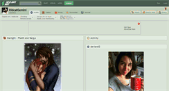 Desktop Screenshot of kidcatgemini.deviantart.com
