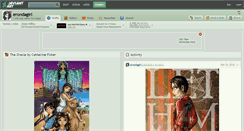 Desktop Screenshot of erondagirl.deviantart.com