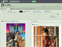 Tablet Screenshot of erondagirl.deviantart.com