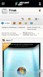 Mobile Screenshot of frnak.deviantart.com