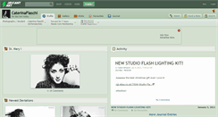 Desktop Screenshot of caterinafiaschi.deviantart.com