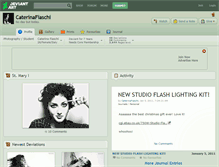 Tablet Screenshot of caterinafiaschi.deviantart.com