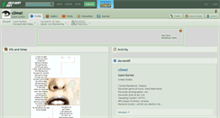 Desktop Screenshot of c0met.deviantart.com