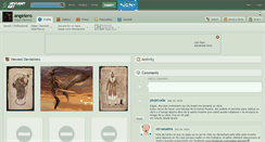 Desktop Screenshot of angelero.deviantart.com