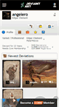 Mobile Screenshot of angelero.deviantart.com