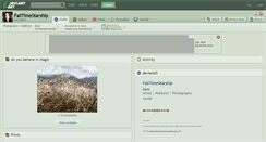 Desktop Screenshot of falltimestarship.deviantart.com
