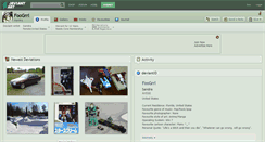 Desktop Screenshot of foogrrl.deviantart.com