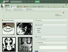 Tablet Screenshot of bas7a.deviantart.com