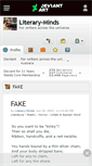 Mobile Screenshot of literary-minds.deviantart.com
