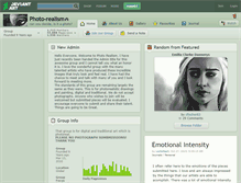 Tablet Screenshot of photo-realism.deviantart.com